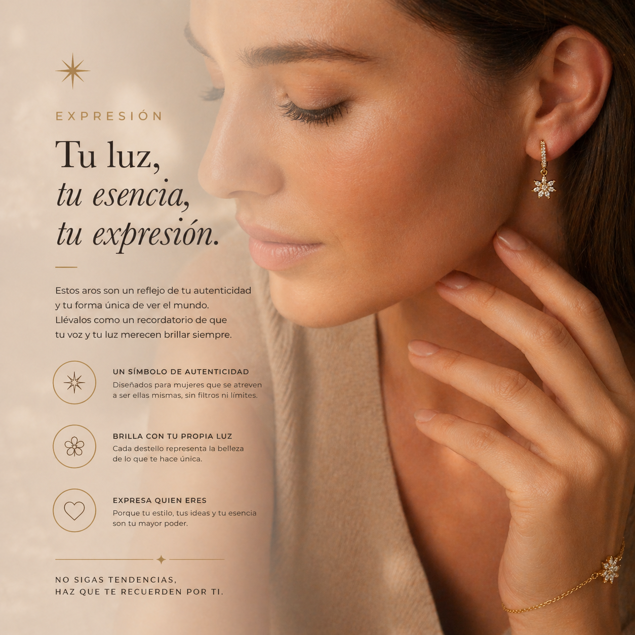 Pendientes Flor Cegadora