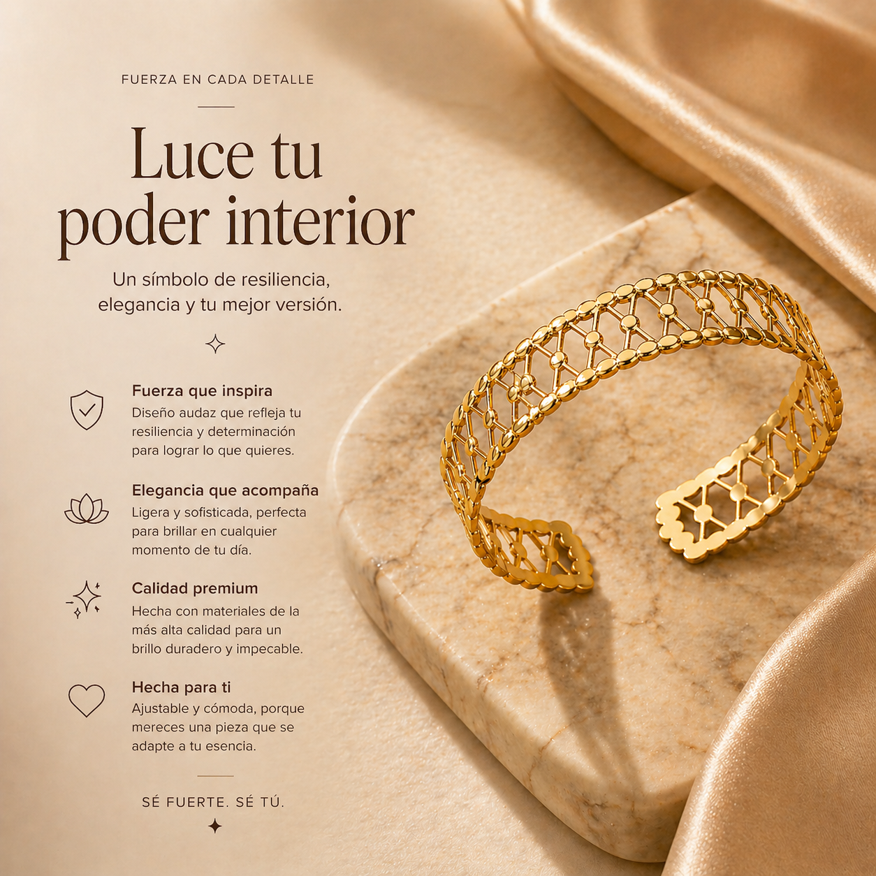Pulsera Trama Eterna