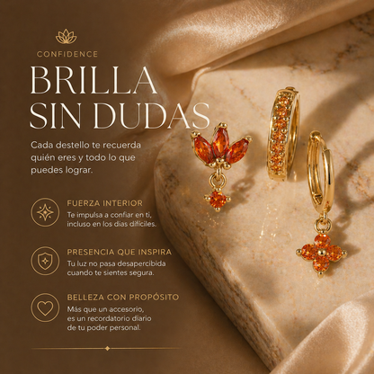 Pendientes Llama Trina